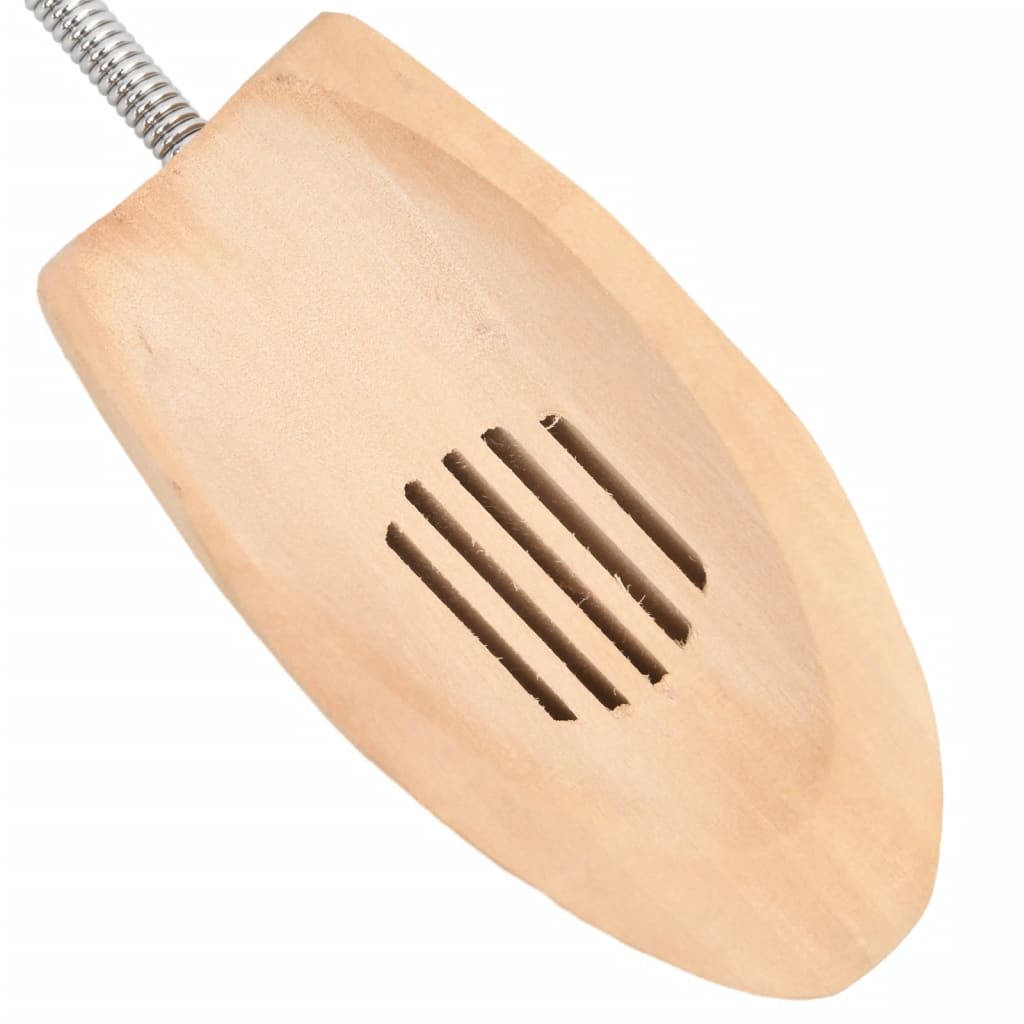 Skoblock 2 par EU 35-38 massivt lotusträ