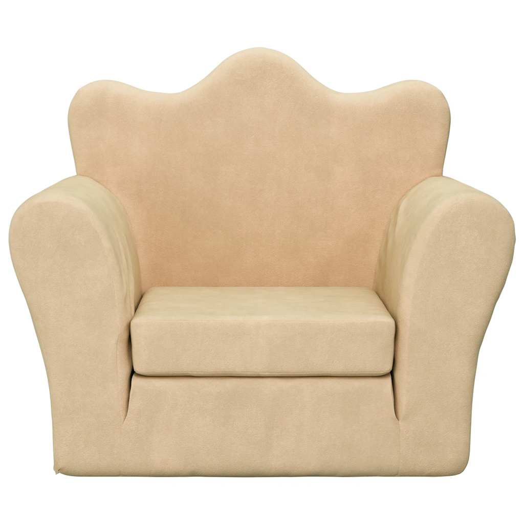 Bäddsoffa för Barn Mjuk Plysch