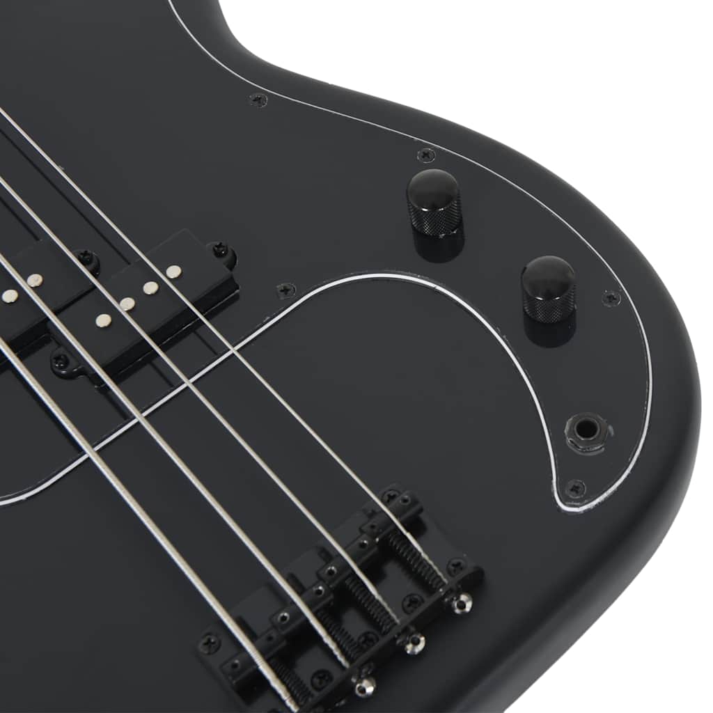 Elektrisk basgitarr för nybörjare med väska 4 och 4 46"