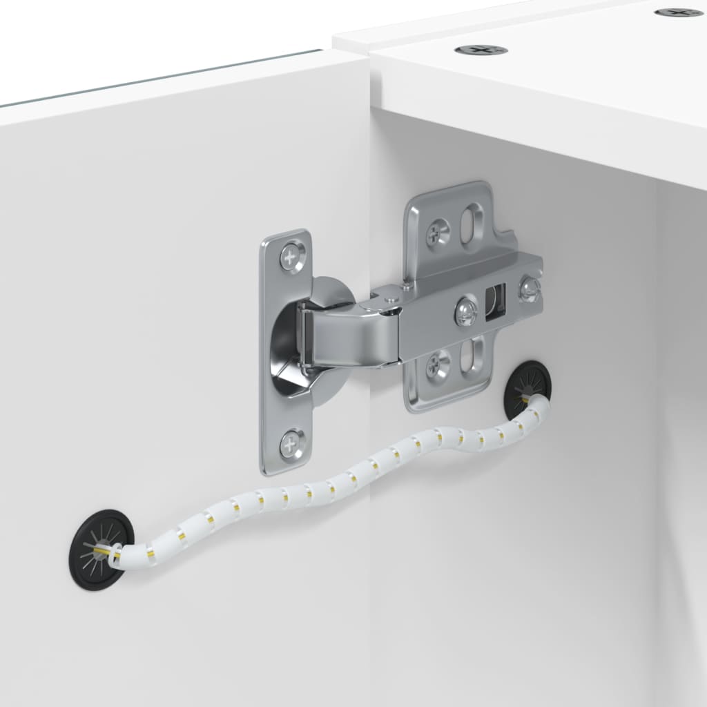 Spegelskåp Och LED-lampa