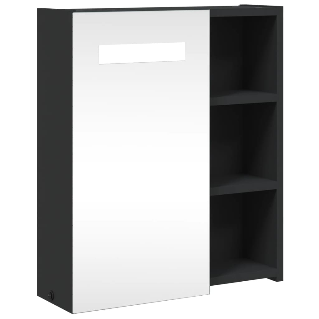 Spegelskåp Och LED-lampa