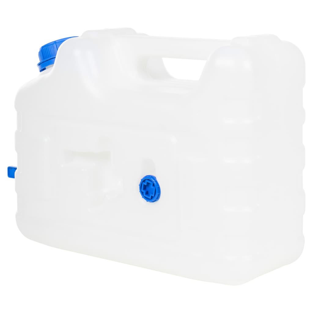 Vattenbehållare med kran 10 L plast