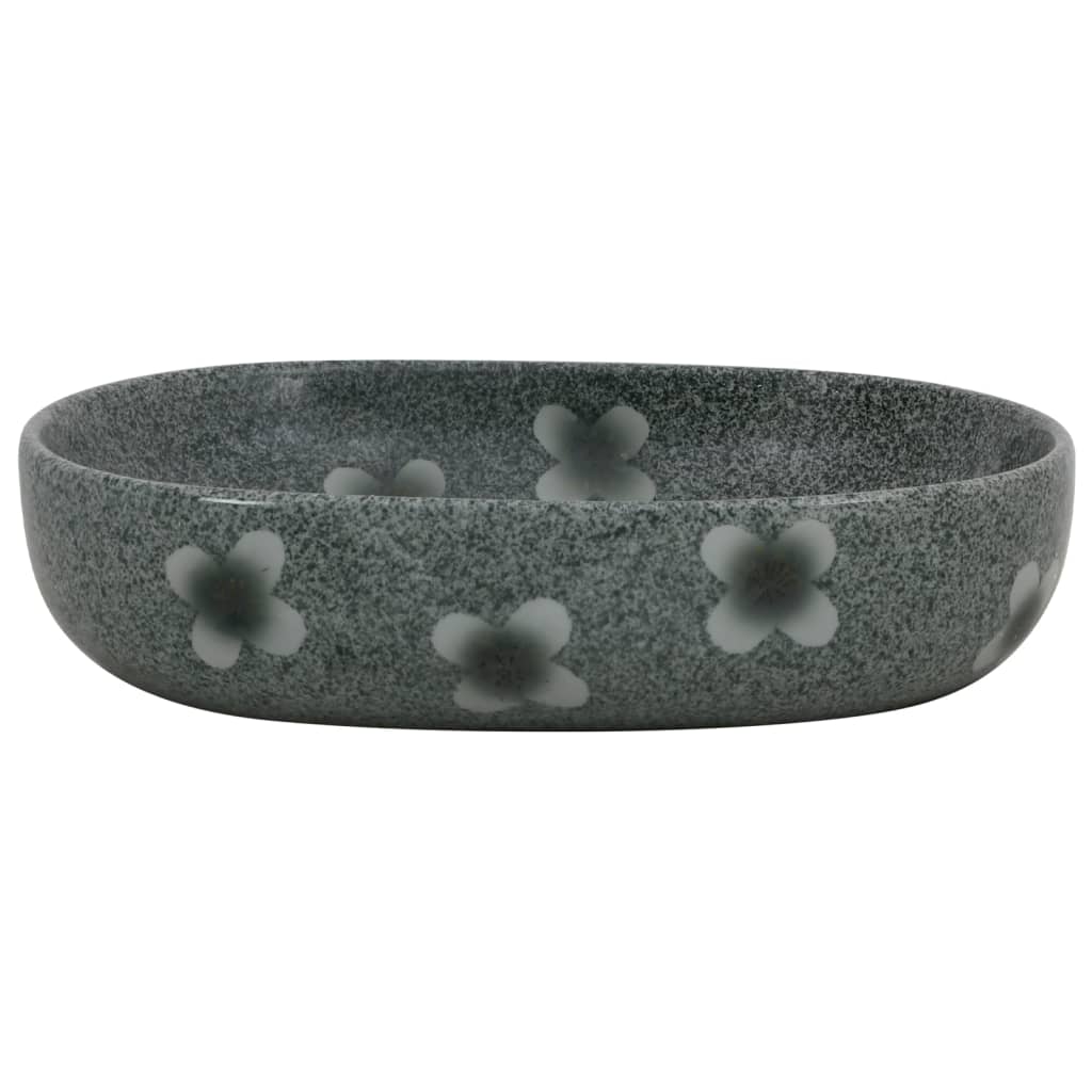 Handfat oval keramik