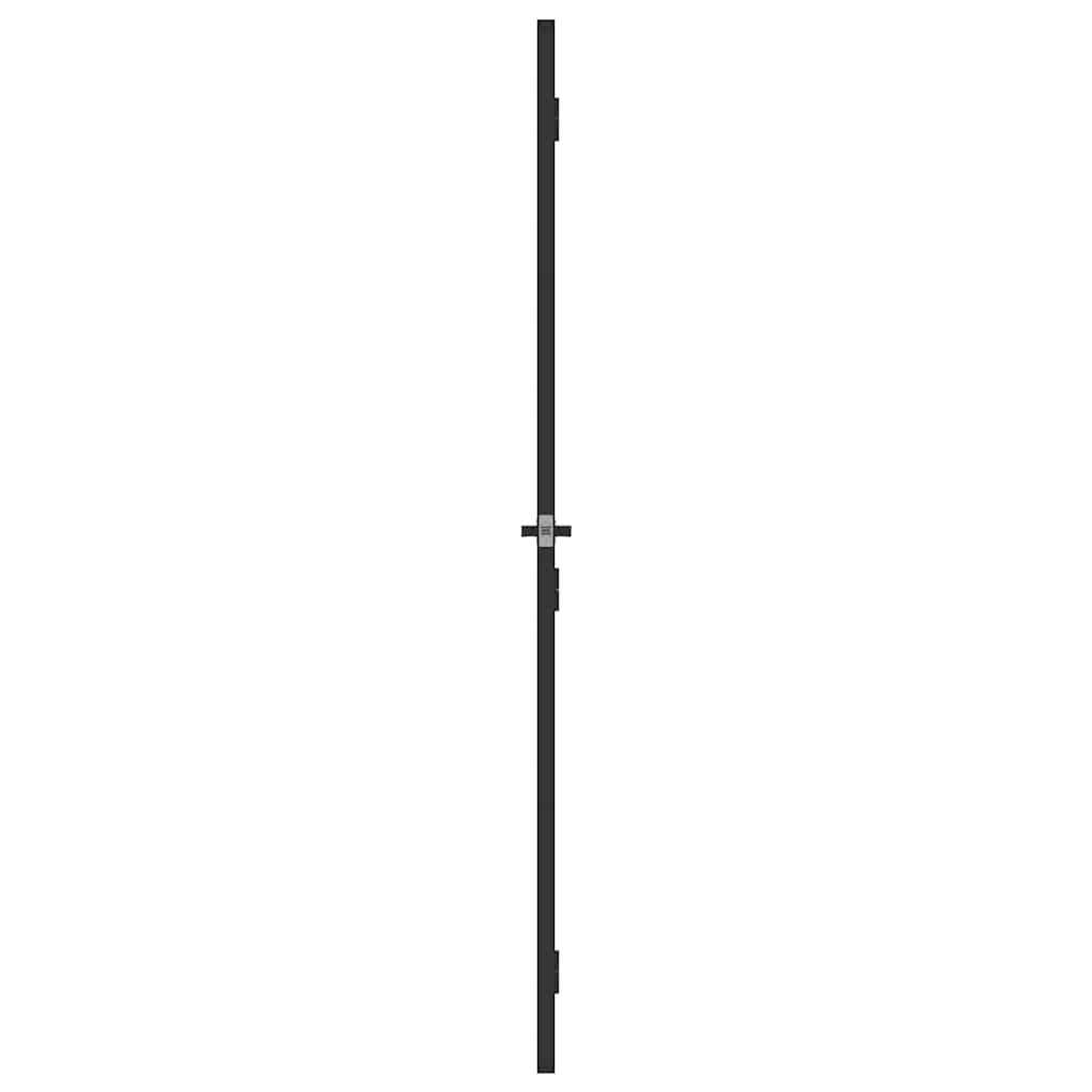 Innerdörr , härdat glas och aluminium slim