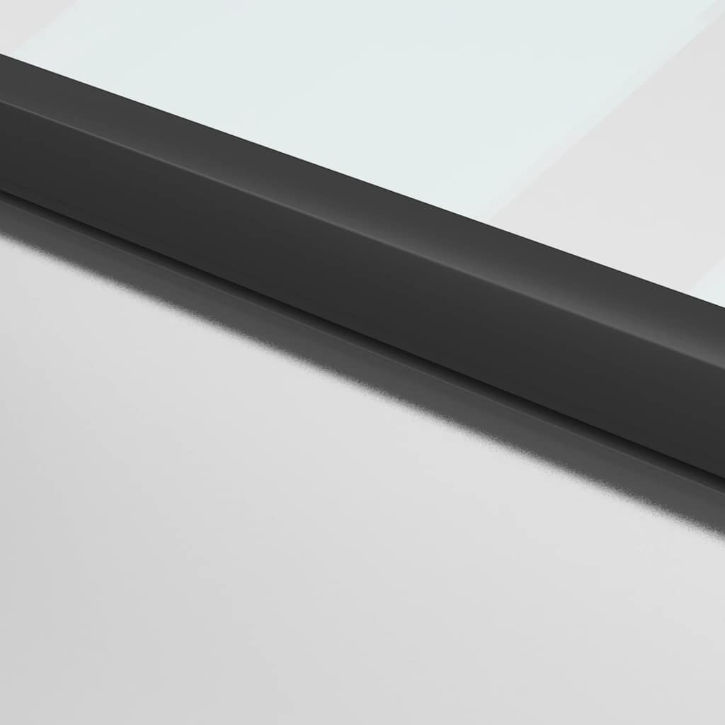 Innerdörr , härdat glas och aluminium slim