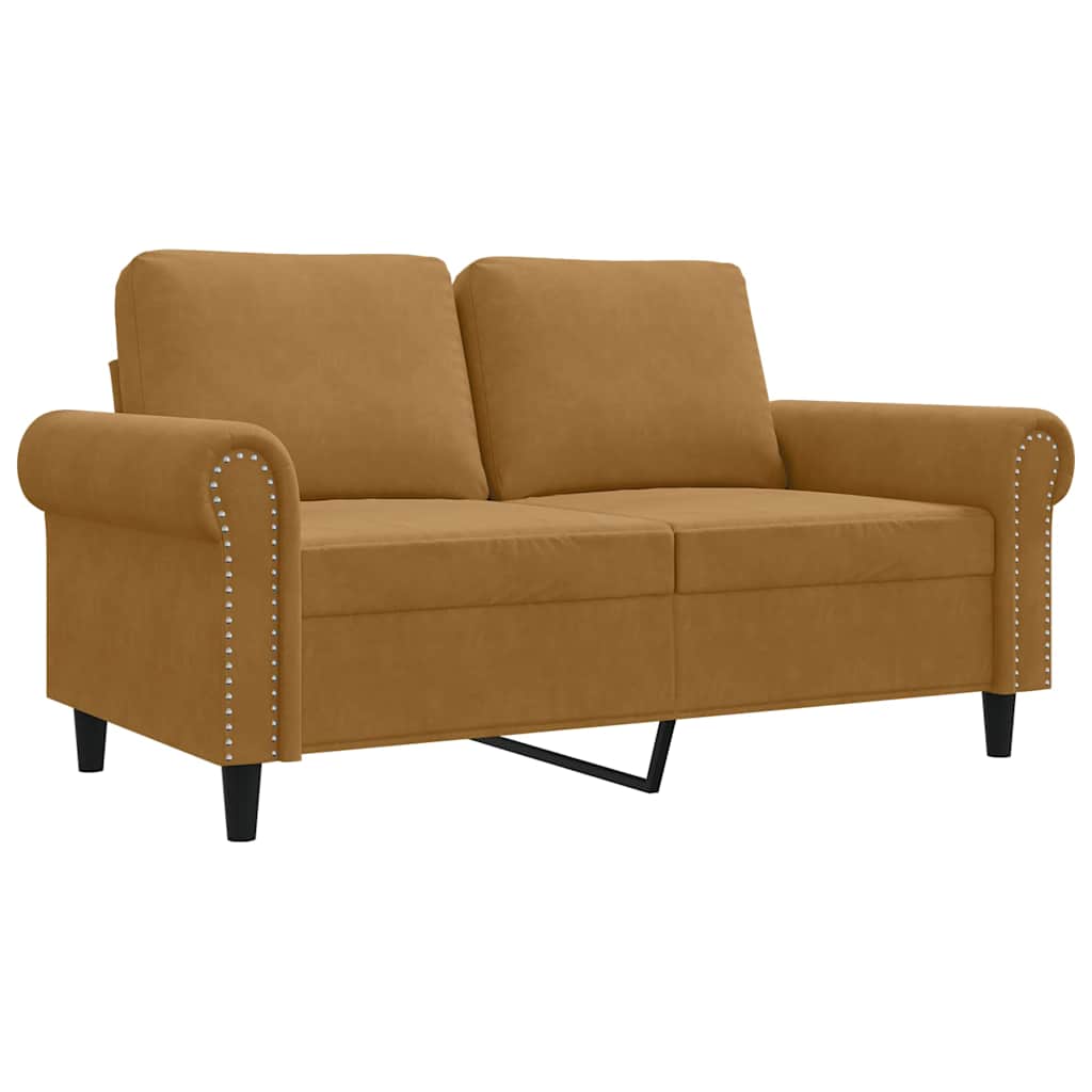 2-sitssoffa sammet