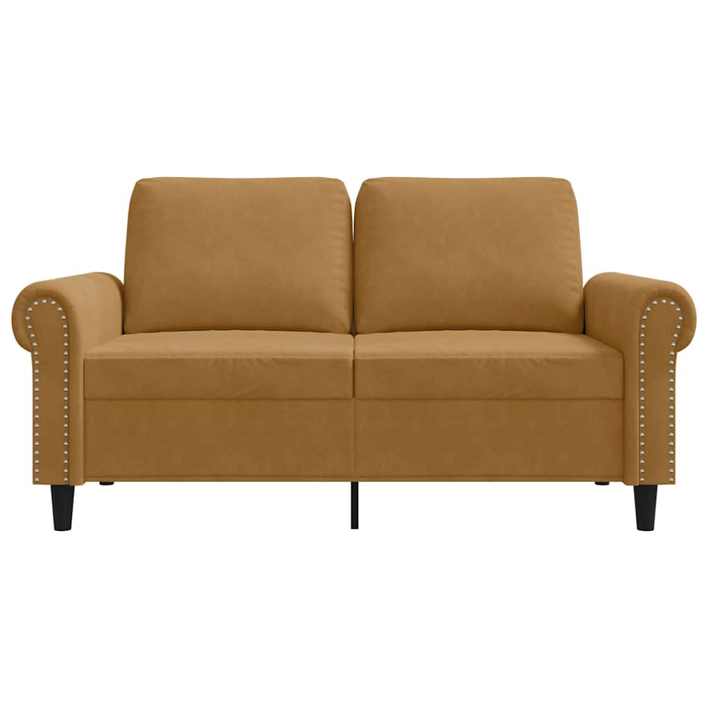 2-sitssoffa sammet