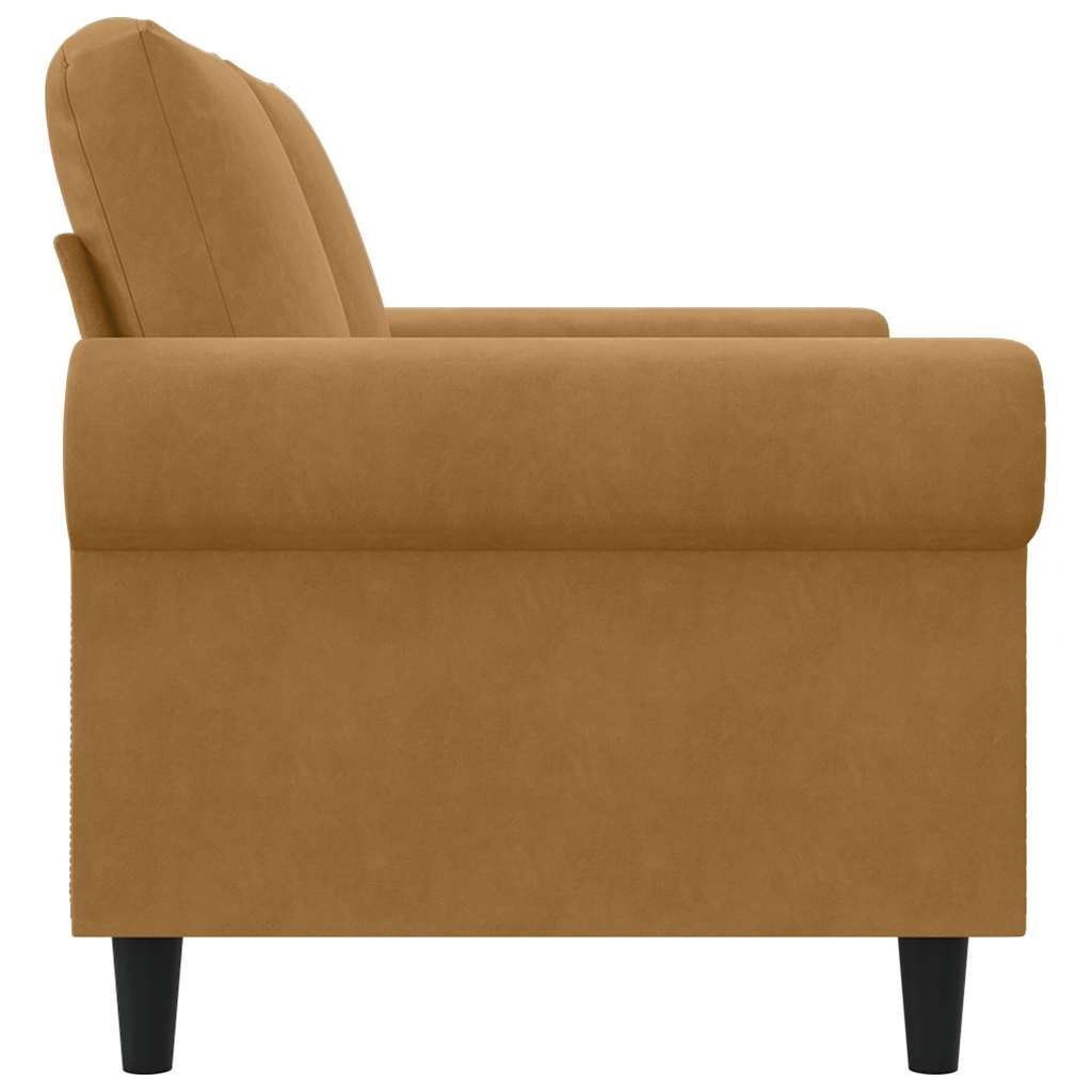 2-sitssoffa sammet