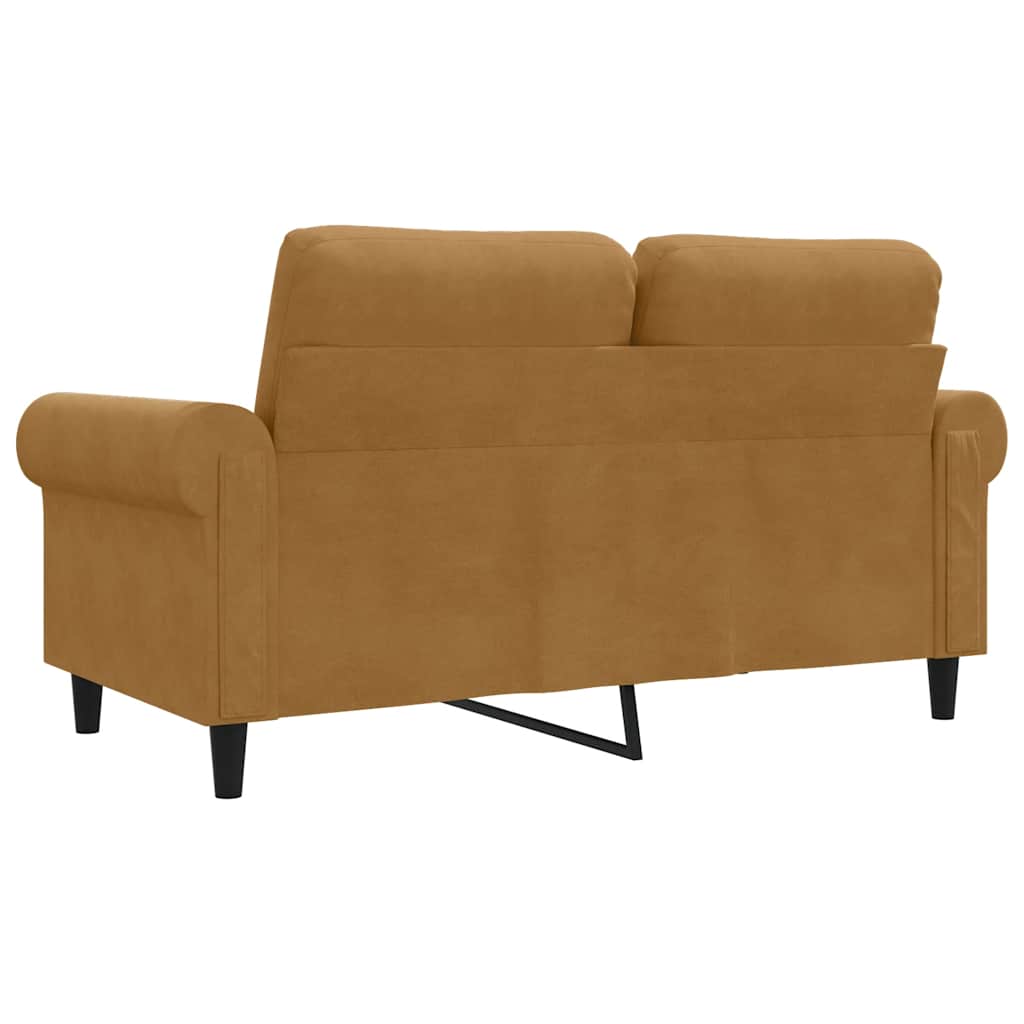 2-sitssoffa sammet