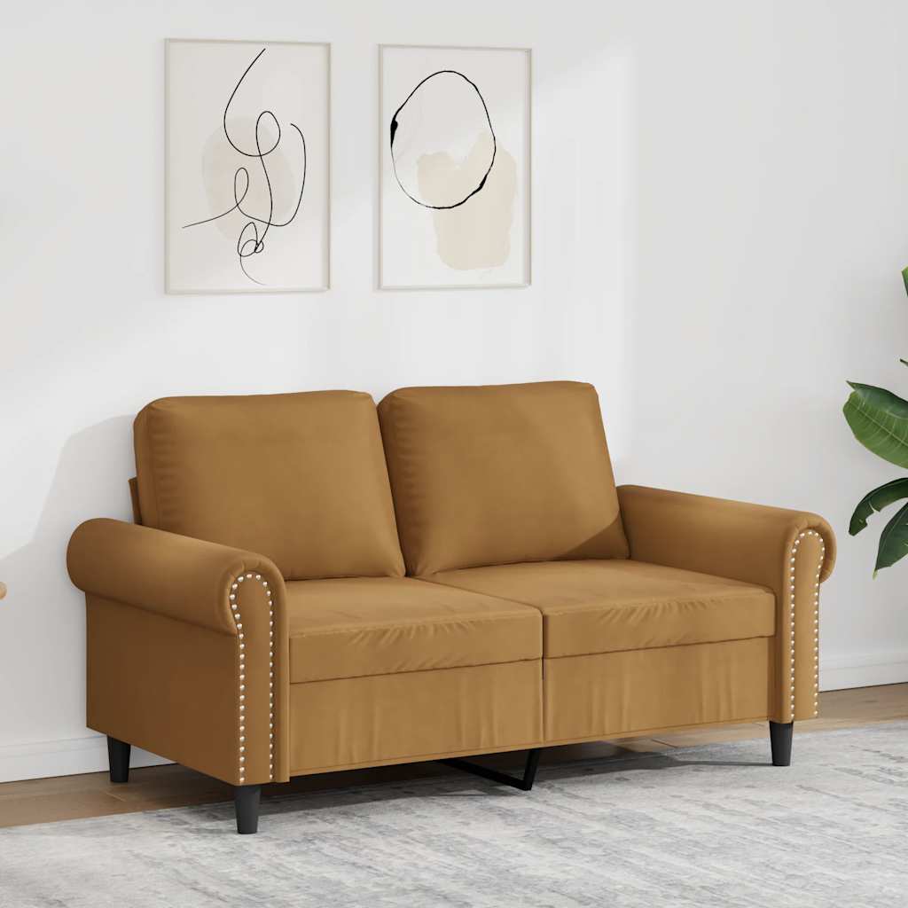 2-sitssoffa sammet