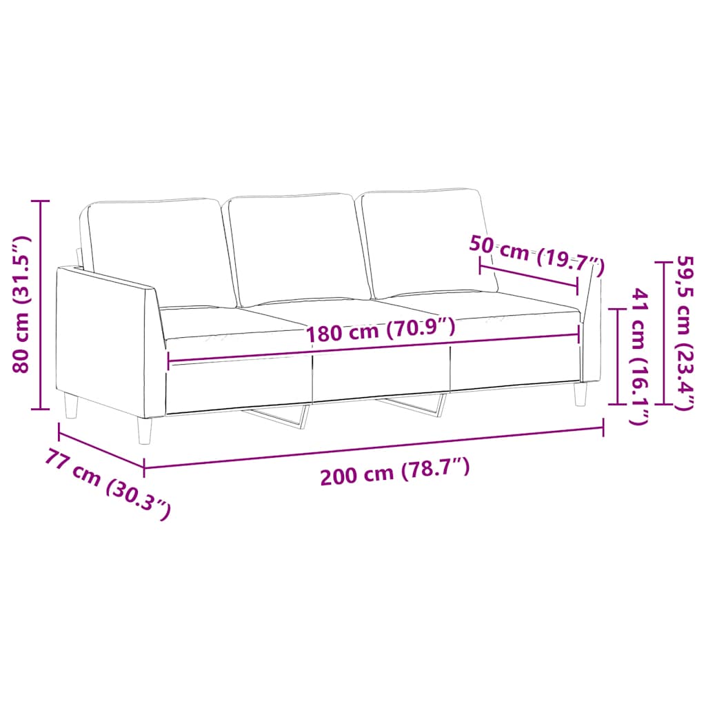 3-sitssoffa Möbler Soffor