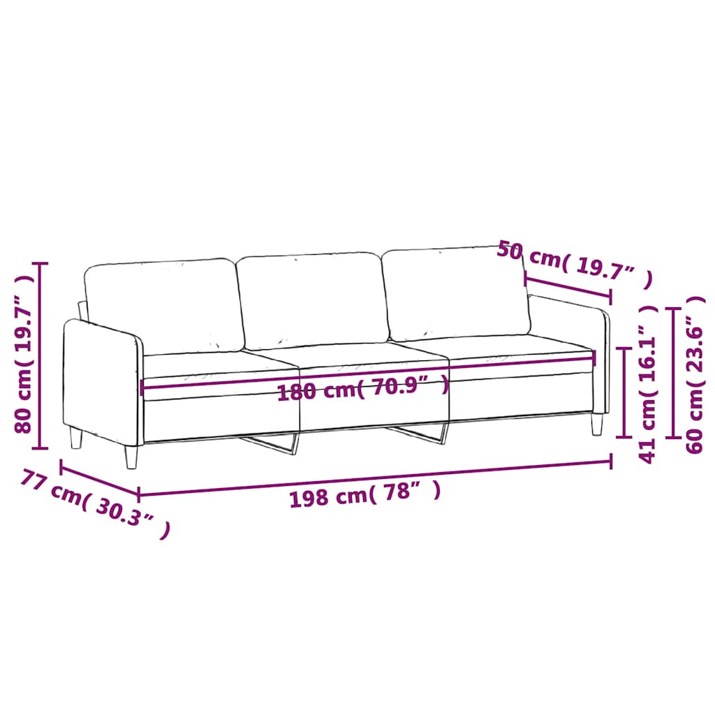 3-sitssoffa Möbler Soffor