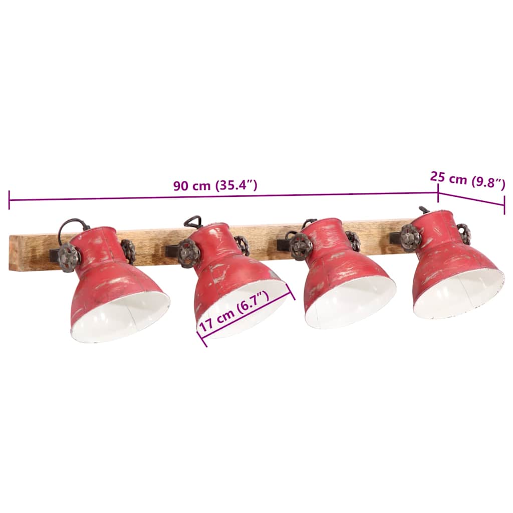 Vägglampa 25 W Nött E27