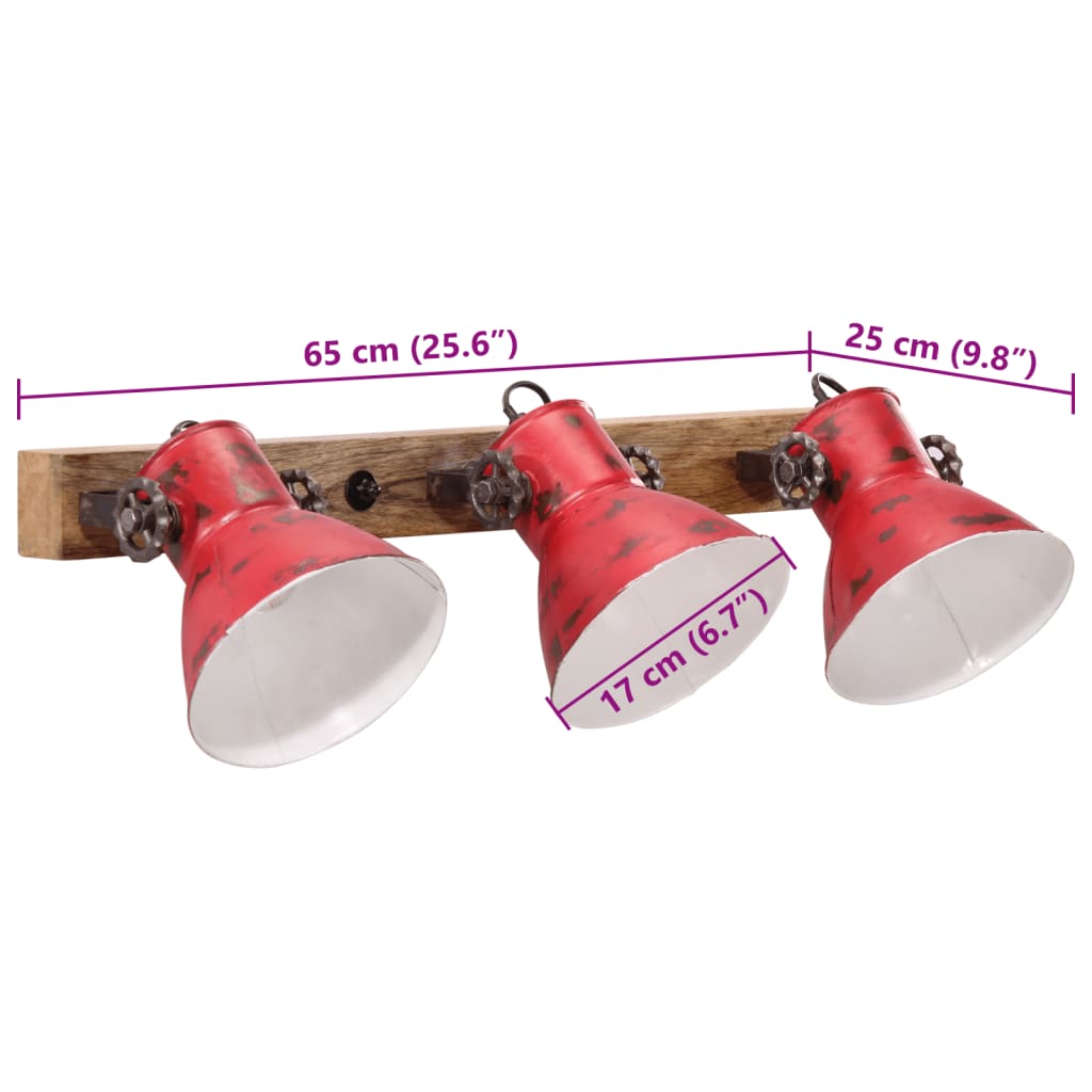 Vägglampa 25 W Nött E27