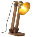 Skrivbordslampa 25 W antik mässing E27