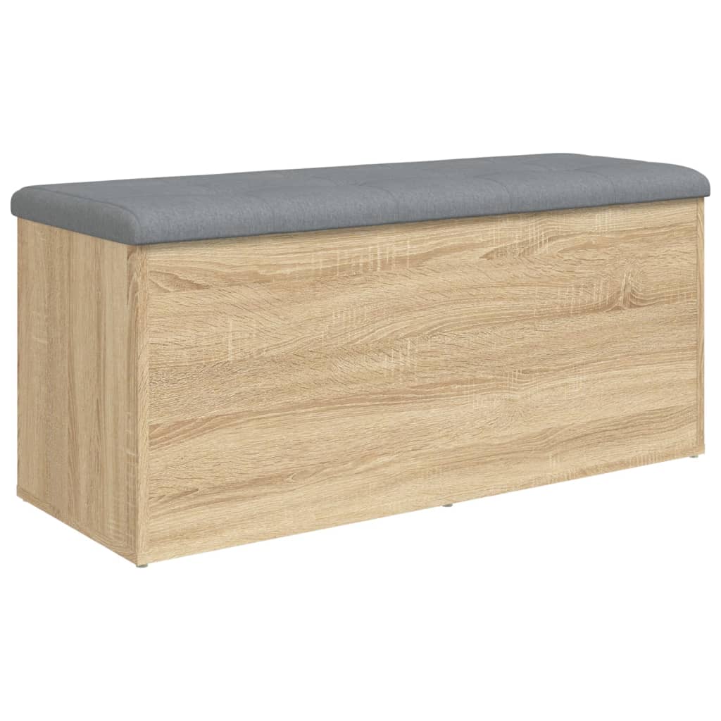 Förvaringsbänk Ek konstruerat trä