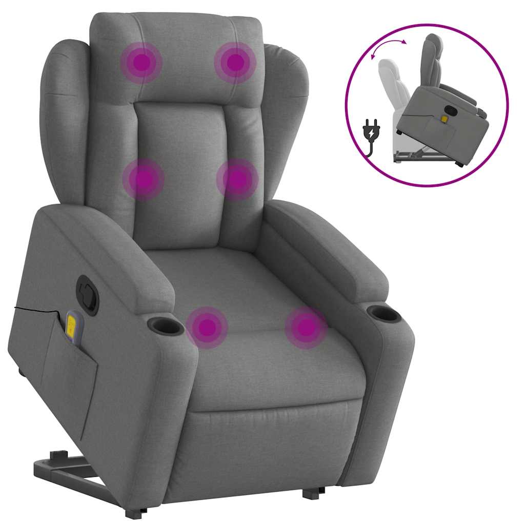 Massagefåtölj Med Uppresningshjälp