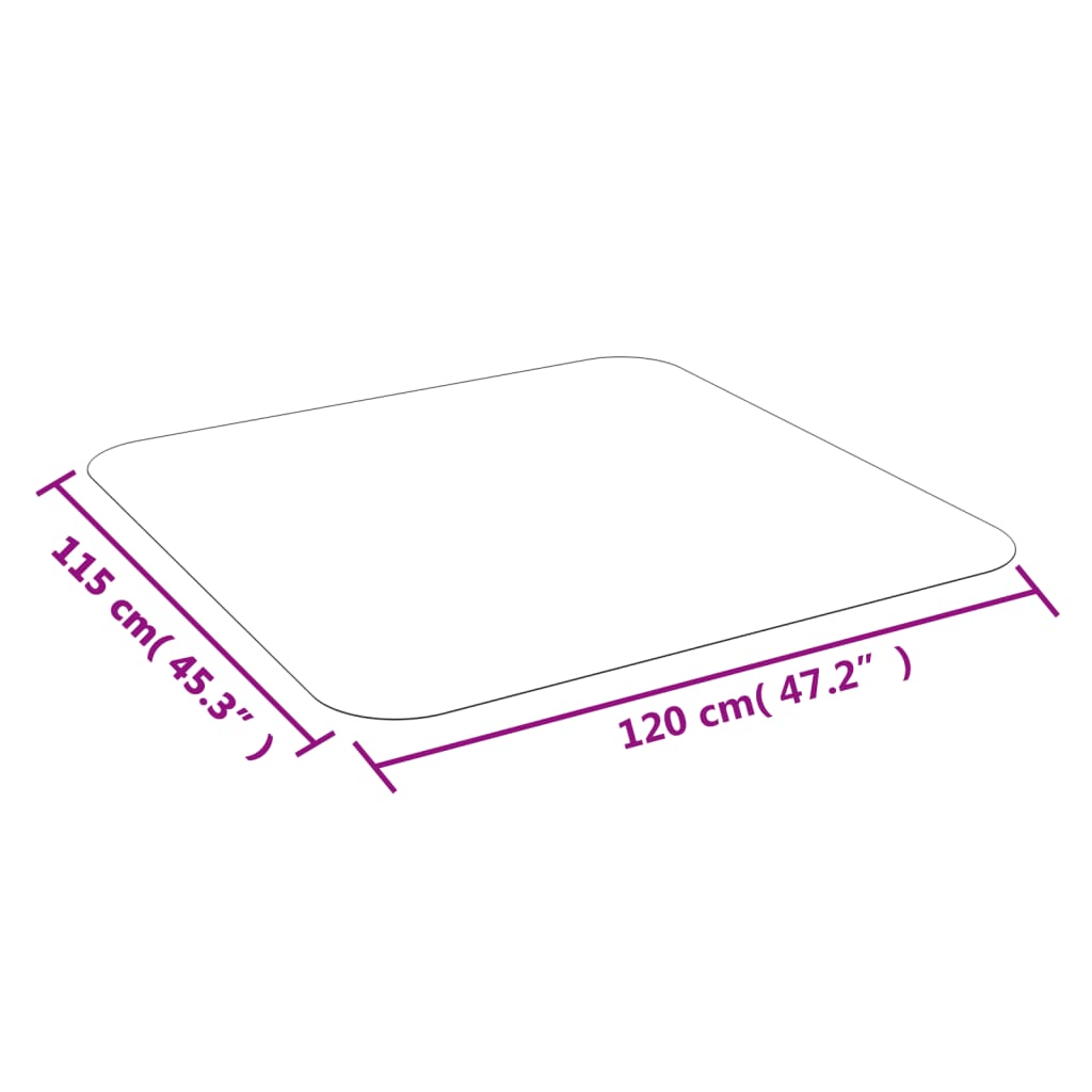 Golvskydd för laminatgolv matta PVC