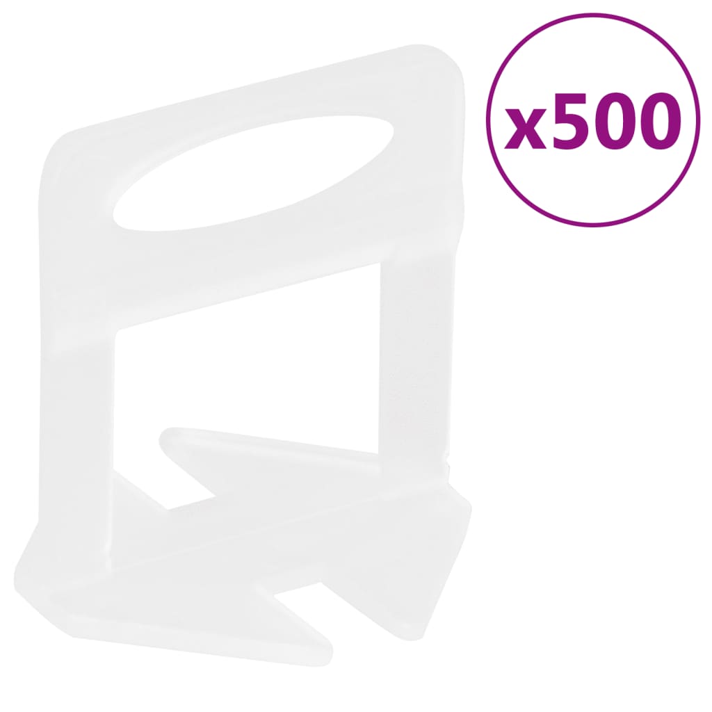 Nivåsystem för plattsättning 250 kilar 500 distanser 3 mm