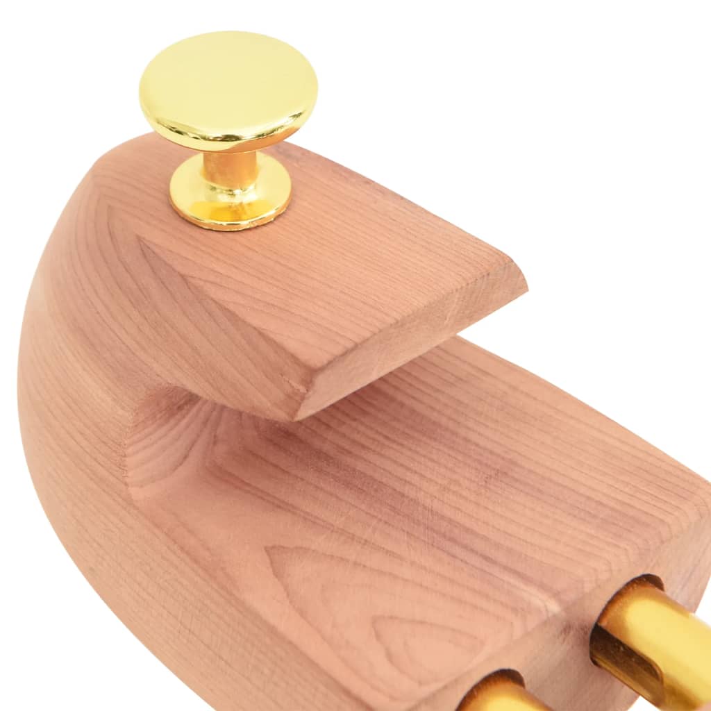 Skoblock med skohorn EU 42-43 massivt cederträ