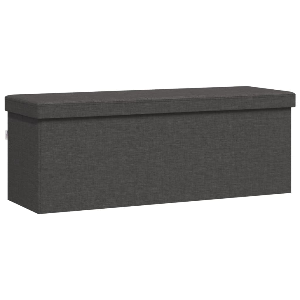Förvaringsbänk vikbar konstlinne