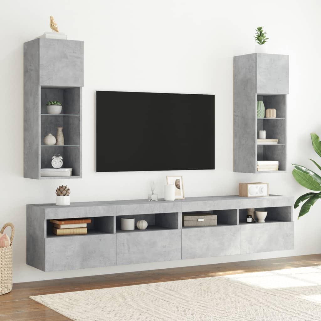 Tv-skåp med LED-belysning