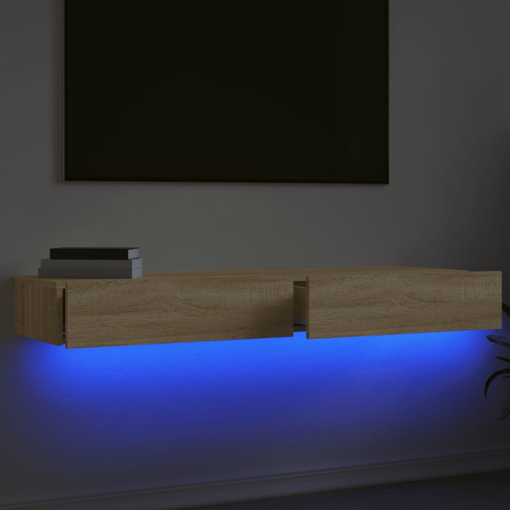 TV-bänkar Med LED-belysning