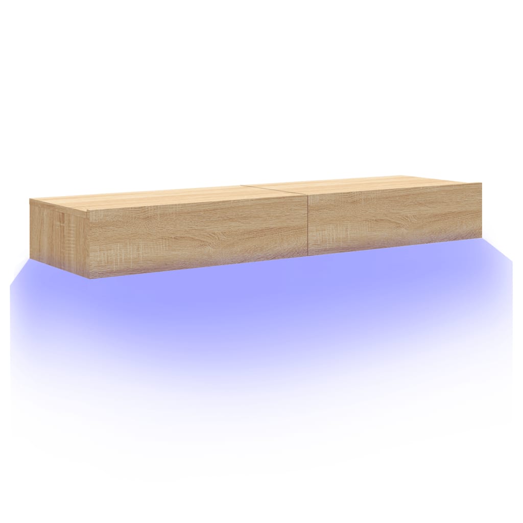 TV-bänkar Med LED-belysning
