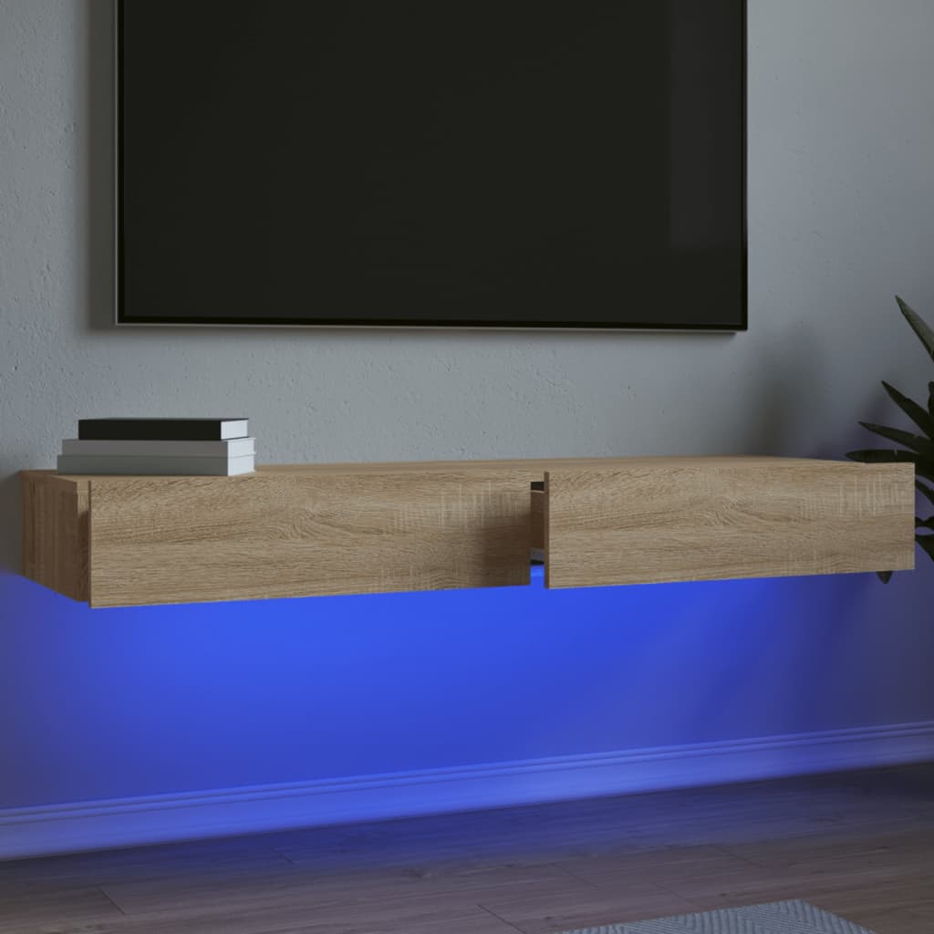 TV-bänkar Med LED-belysning