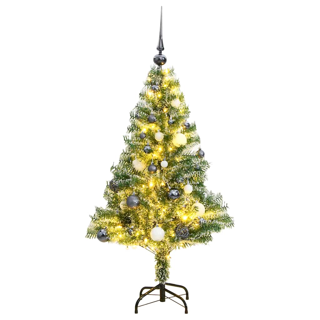 Plastgran 300 LEDs&kulor&snö