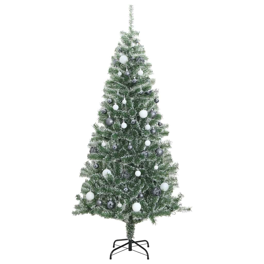 Plastgran 300 LEDs&kulor&snö