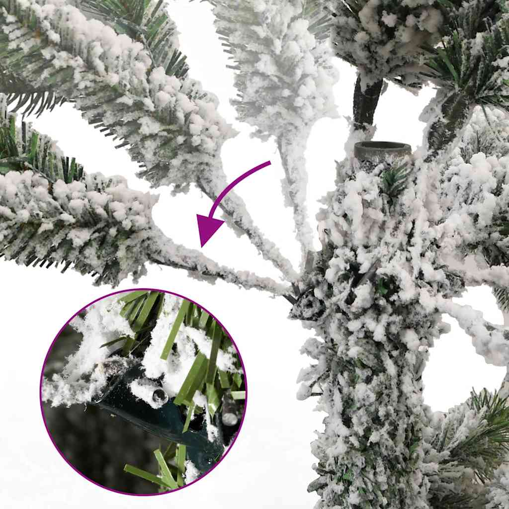 Plastgran med gångjärn 300 LEDs och kulor