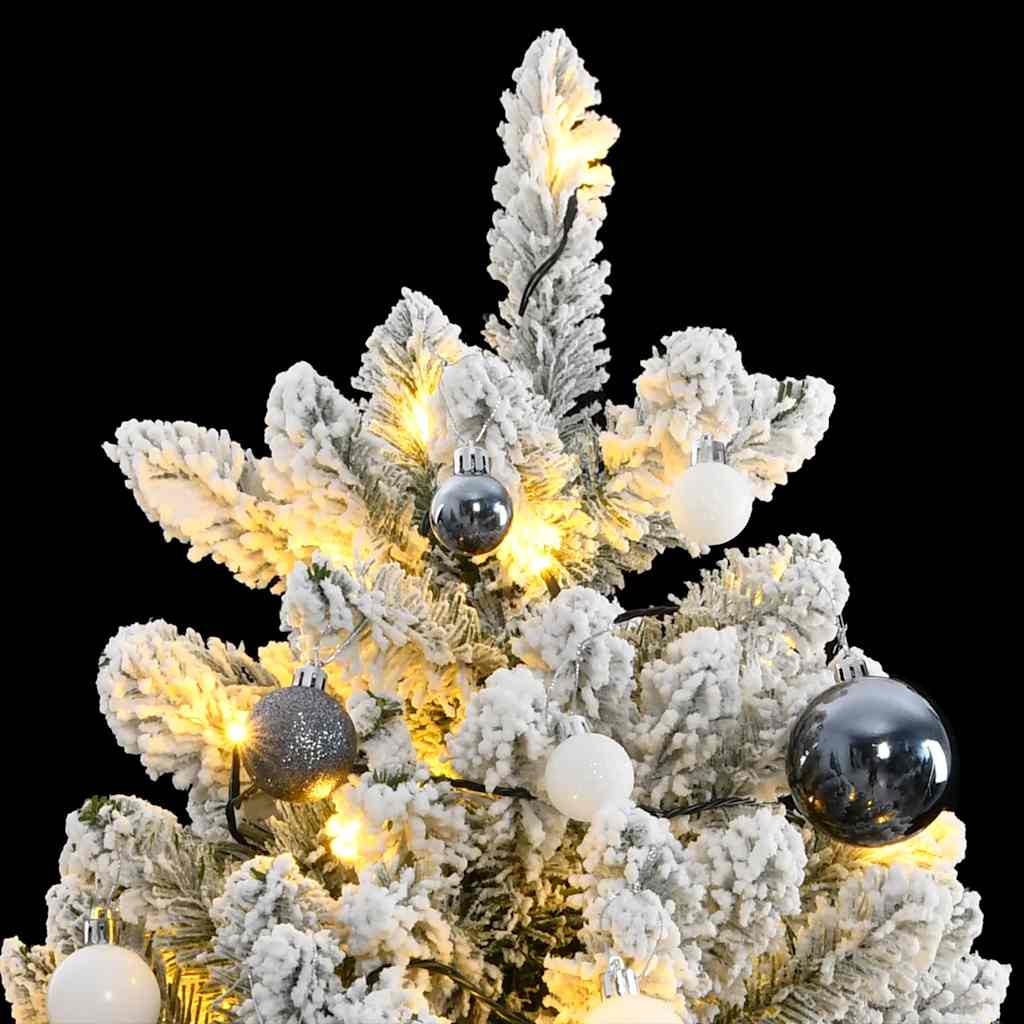Plastgran med gångjärn 300 LEDs och kulor