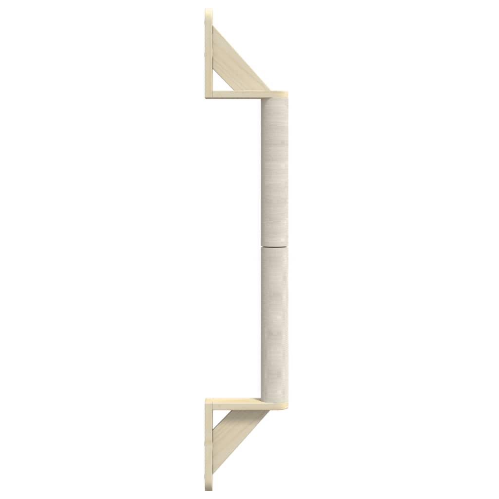 Väggmonterad Klöspelare Sisal
