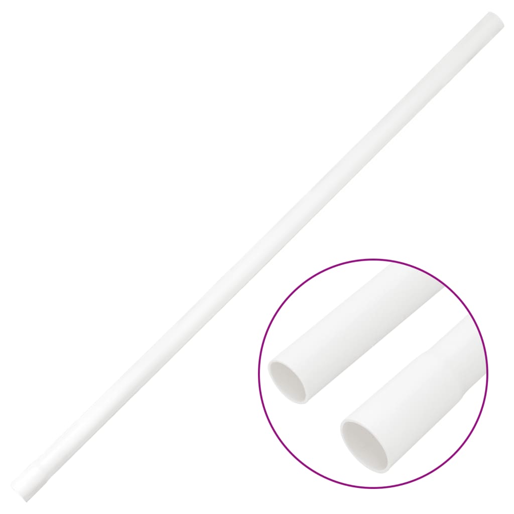 Kabelkanal med klämmor Ø20 mm PVC