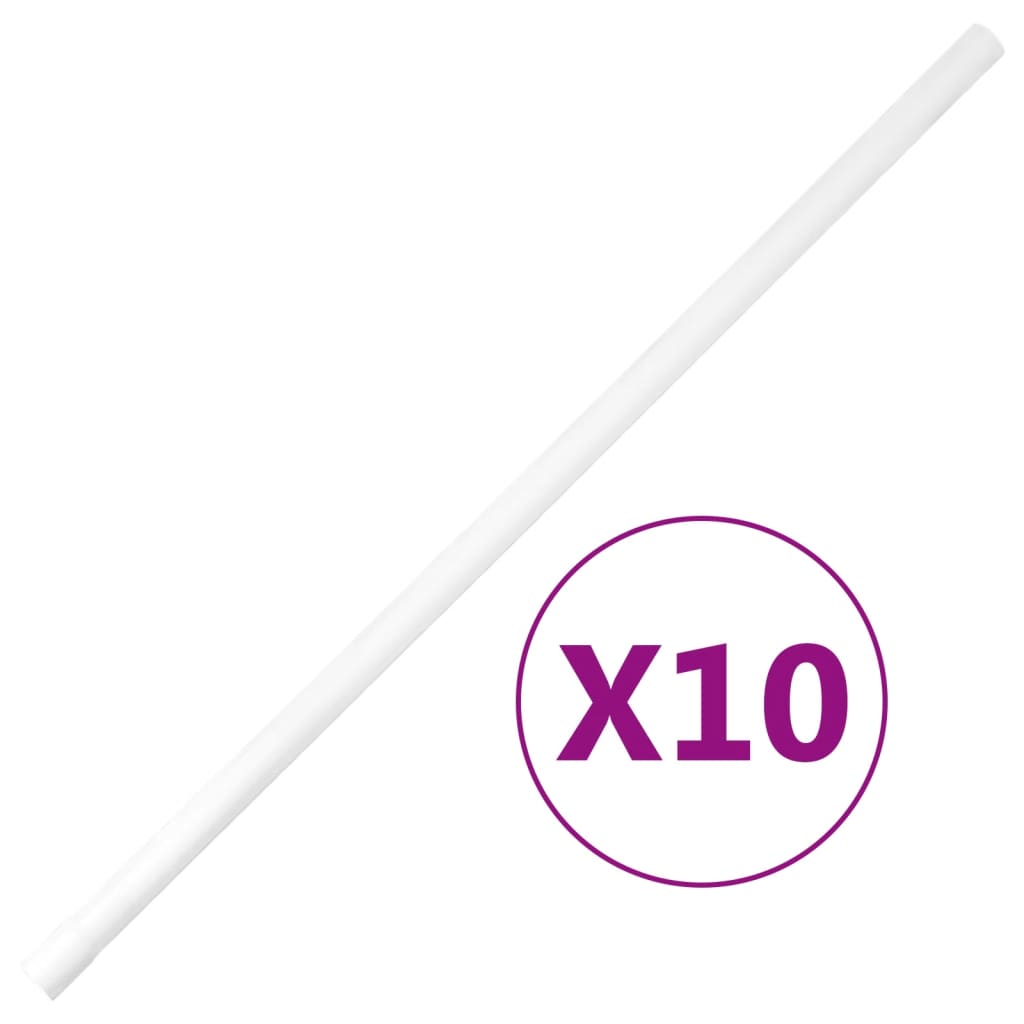 Kabelkanal med klämmor Ø25 mm PVC