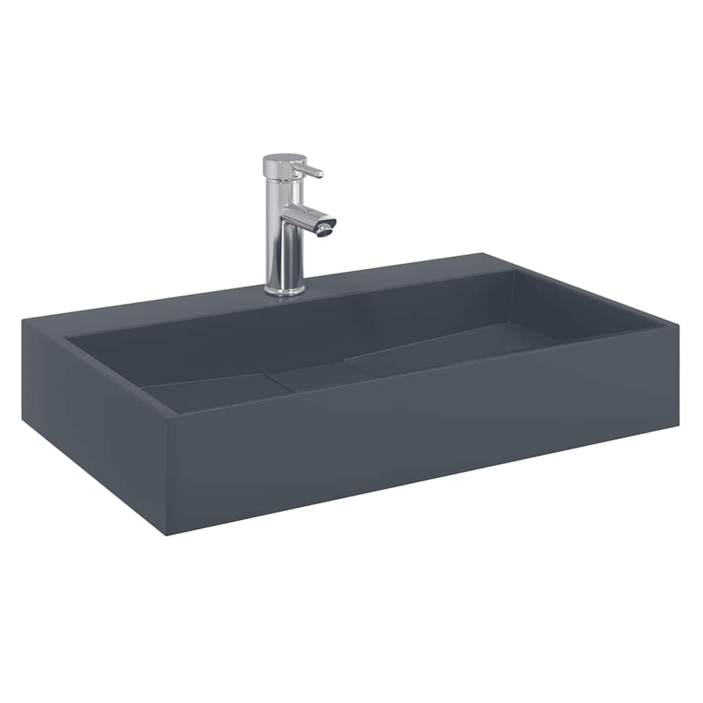 Handfat mineralgjuten och marmor