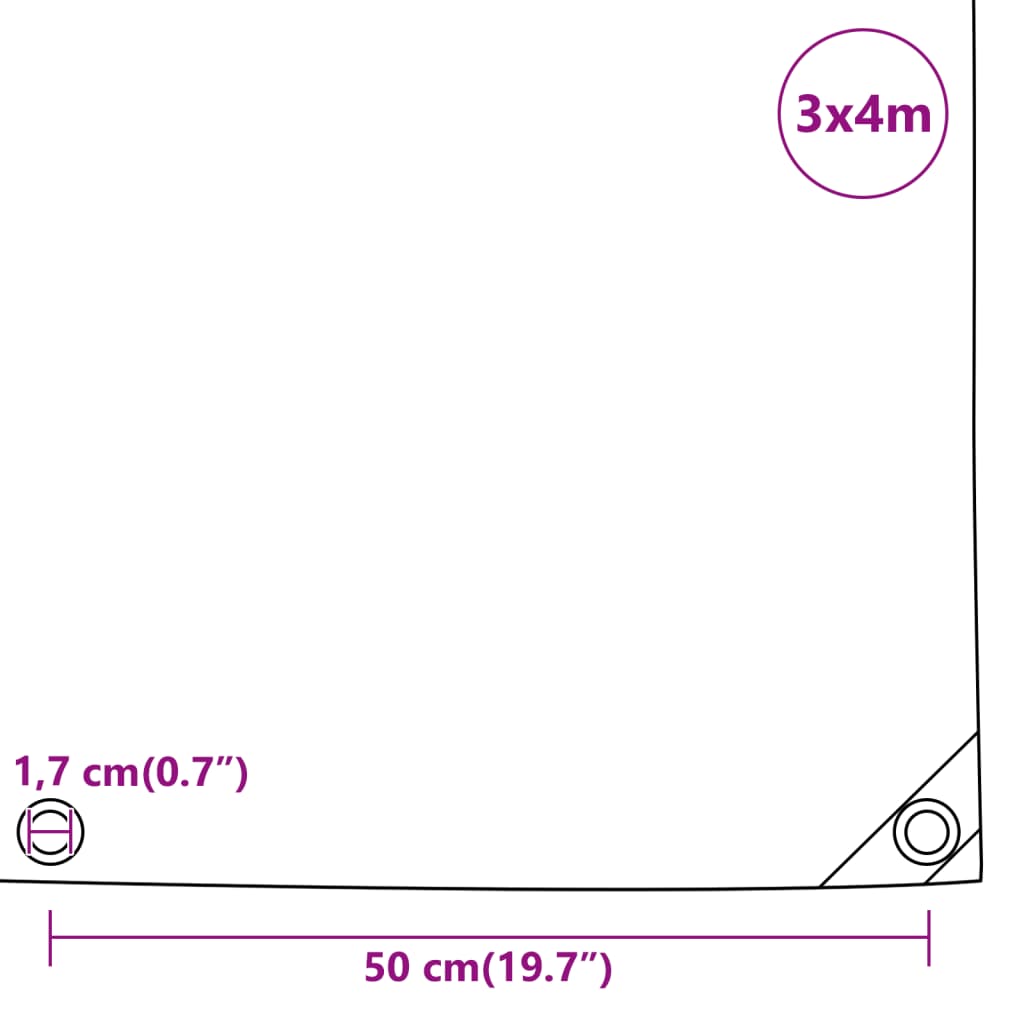 Presenning 650 g m²