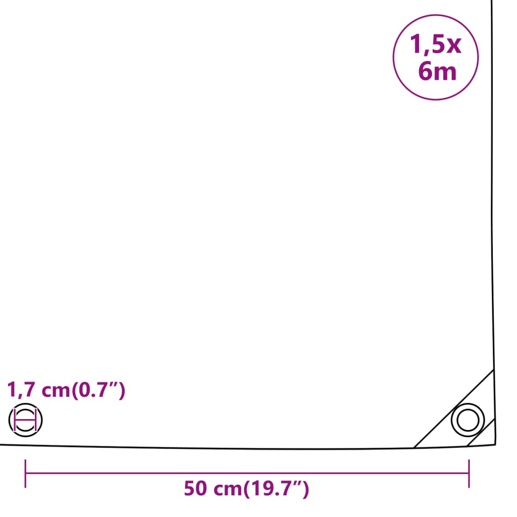 Presenning 1, 650 g m²