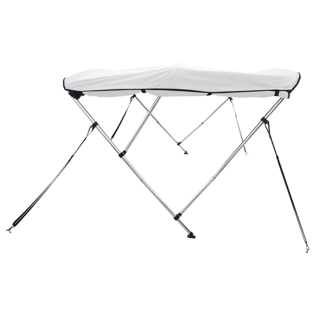 Båtkapell med 3 bågar 183x(154-167)x137 cm