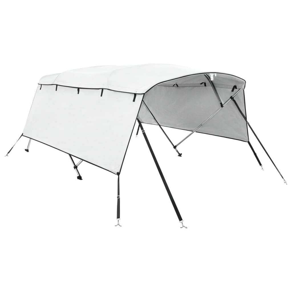 Båtkapell med 4 bågar 243x(230-244)x137 cm