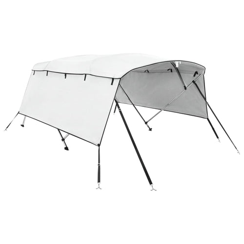 Båtkapell med 4 bågar 243x(230-244)x137 cm