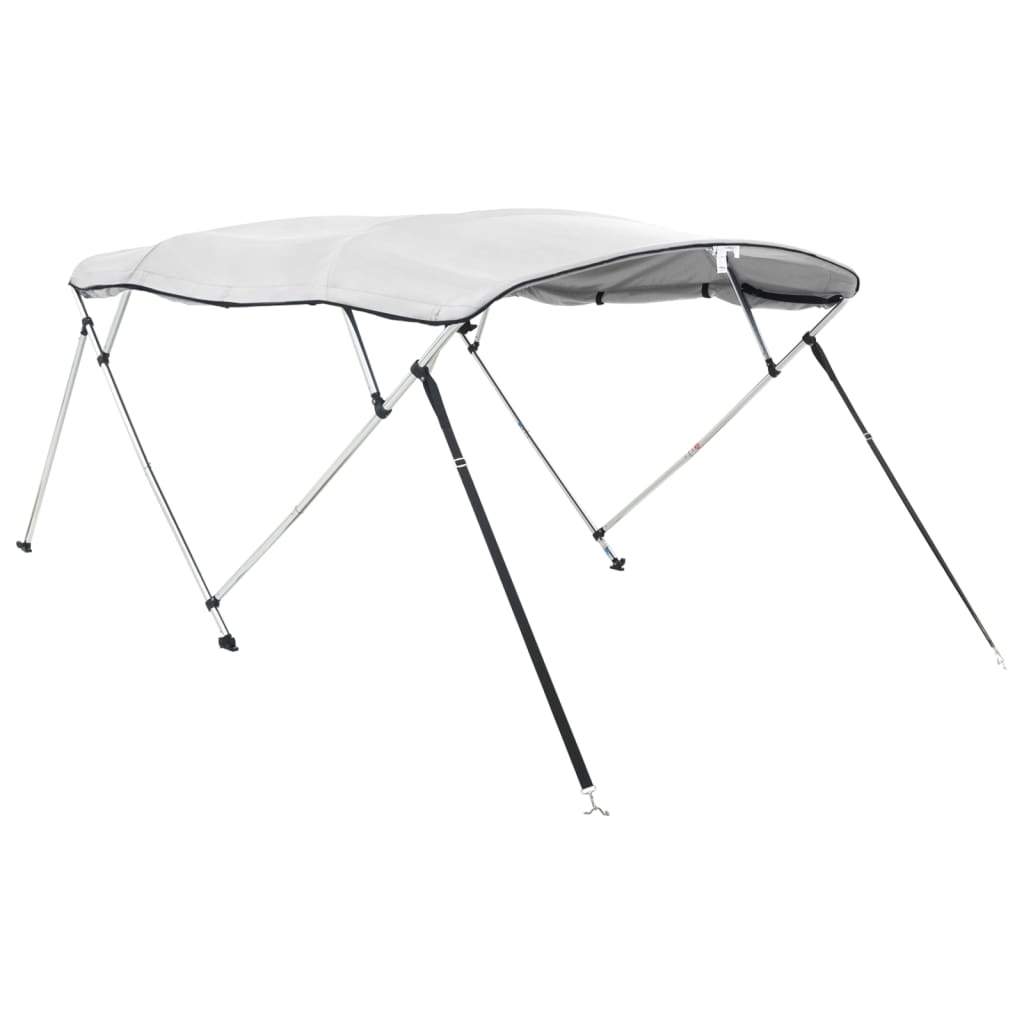 Båtkapell med 4 bågar 243x(230-244)x137 cm
