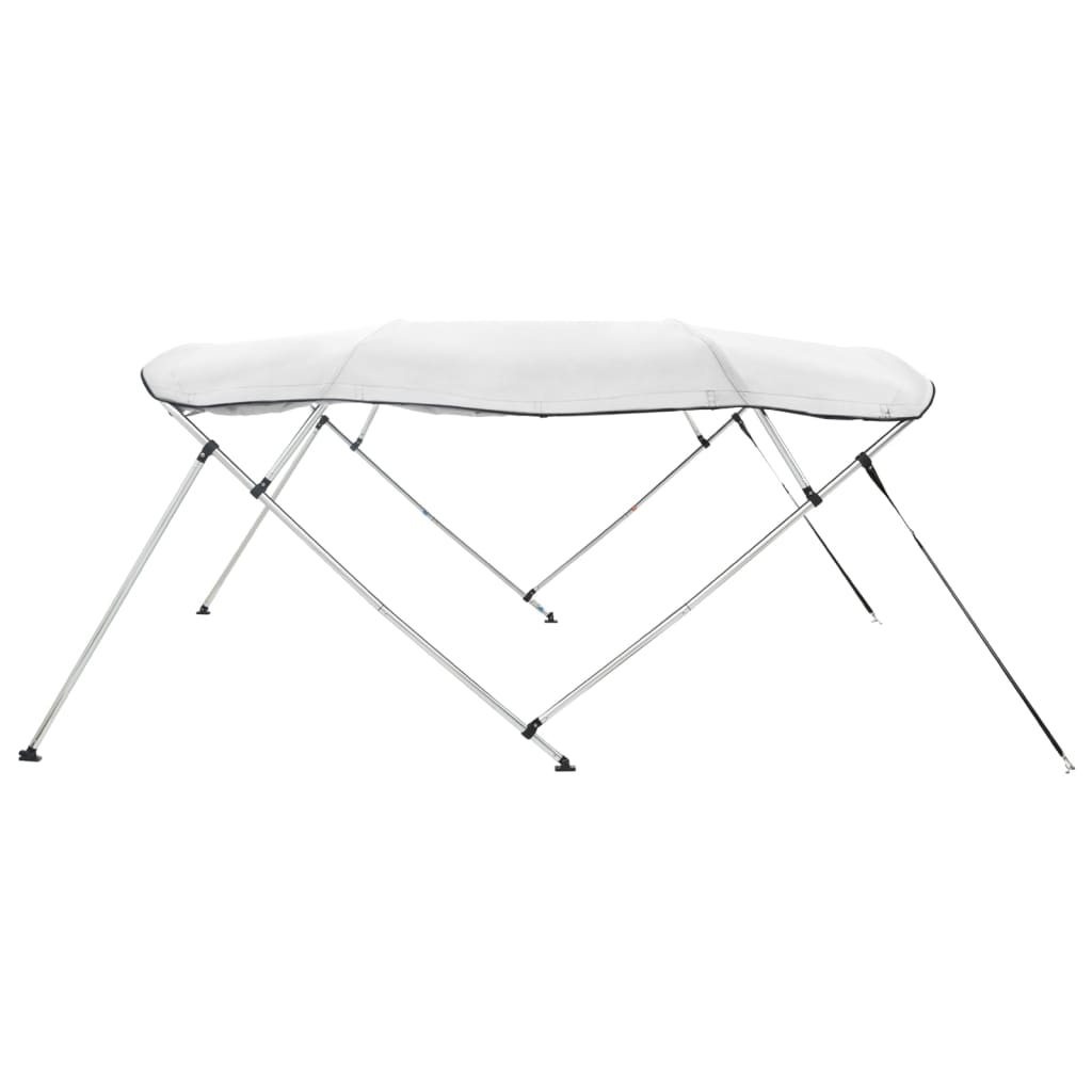 Båtkapell med 4 bågar 243x(230-244)x137 cm