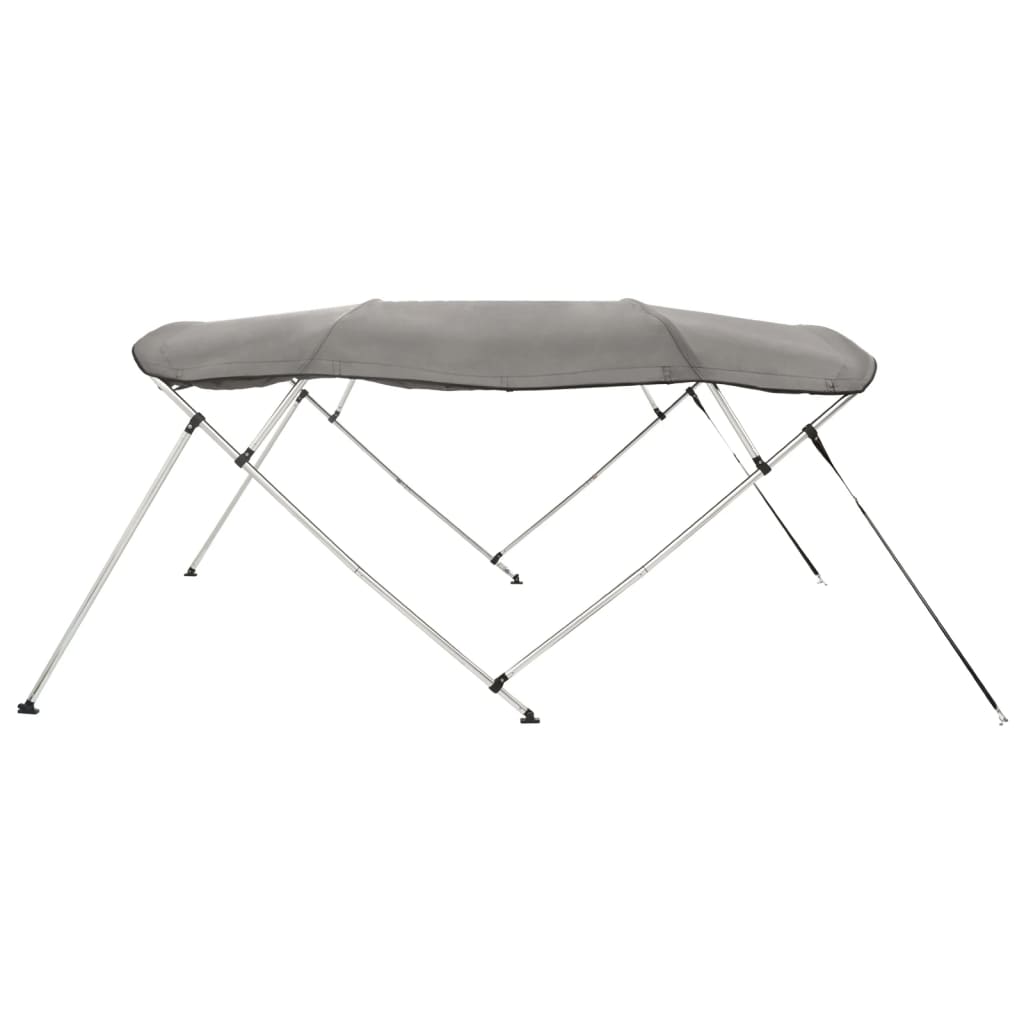 Båtkapell med 4 bågar 243x(170-182)x137 cm