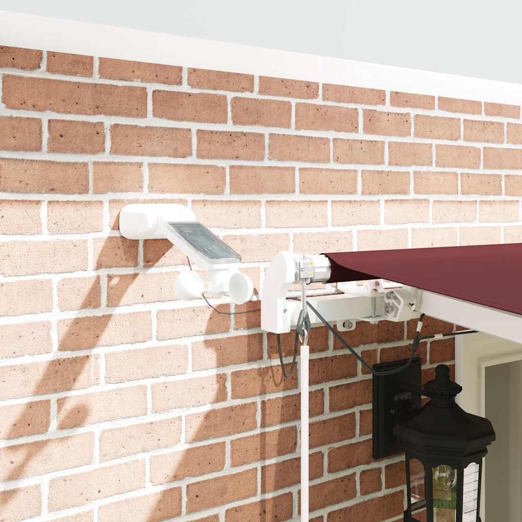 Markis automatiskt infällbar med LED