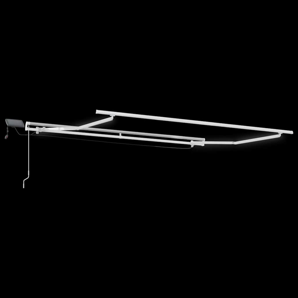 Markis Manuellt Infällbar med Leds
