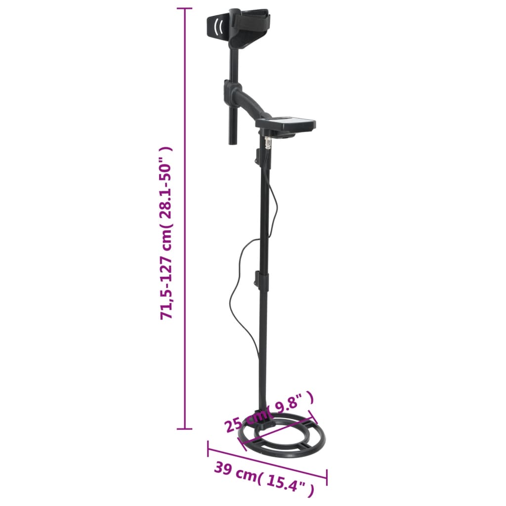 Metalldetektor autotune 18 cm sökdjup med pinpoint