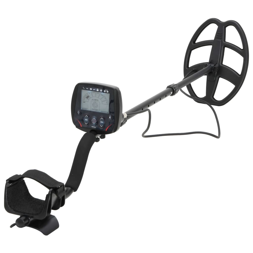 Metalldetektor 20 cm sökdjup med LCD-skärm