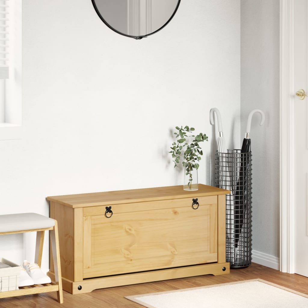 Skoskåp Corona massiv furu